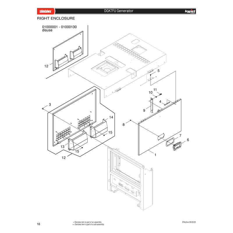 RIGHT ENCLOSURE
