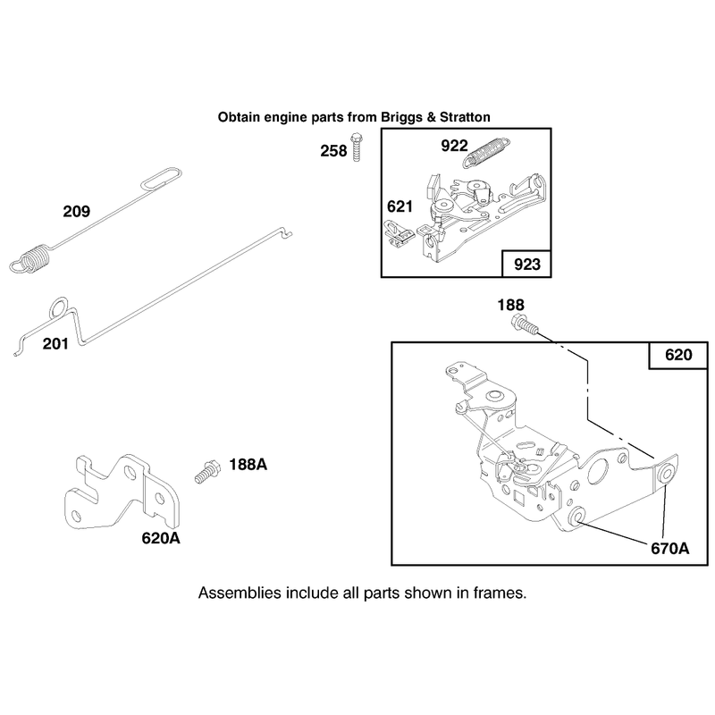 Engine Briggs and Stratton Model 12f802-0667-01
