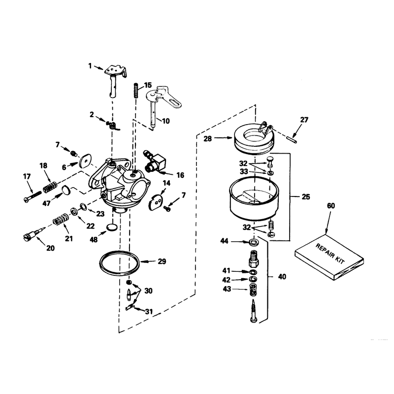 Carburetor No. 632107a