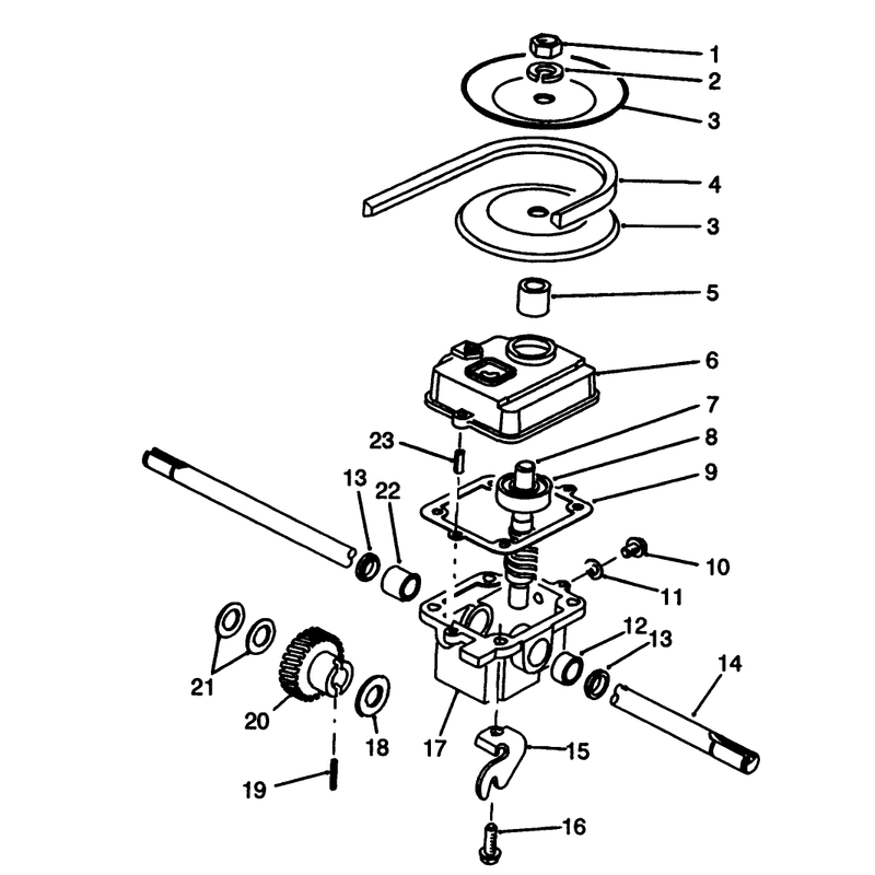 Gearbox Assembly No 71-8250