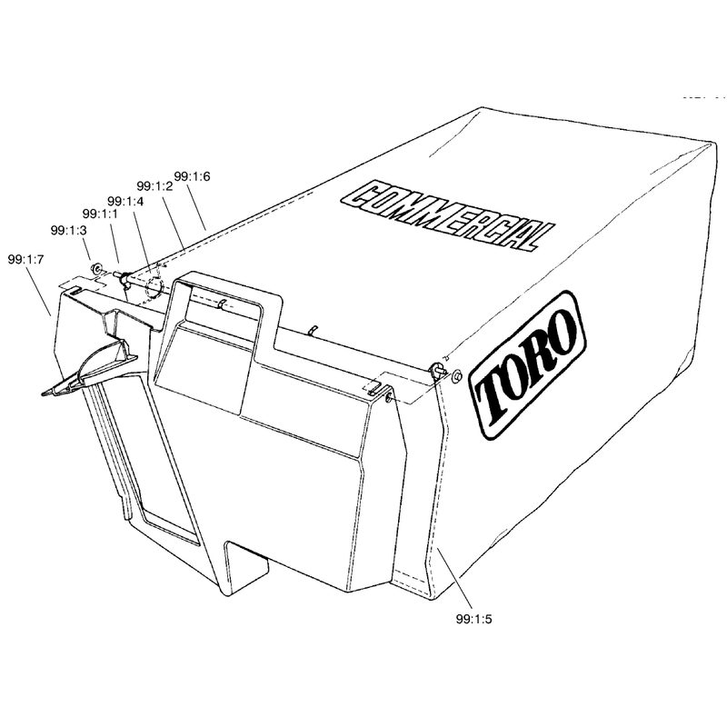 Grass Bag Assembly No 99-2535
