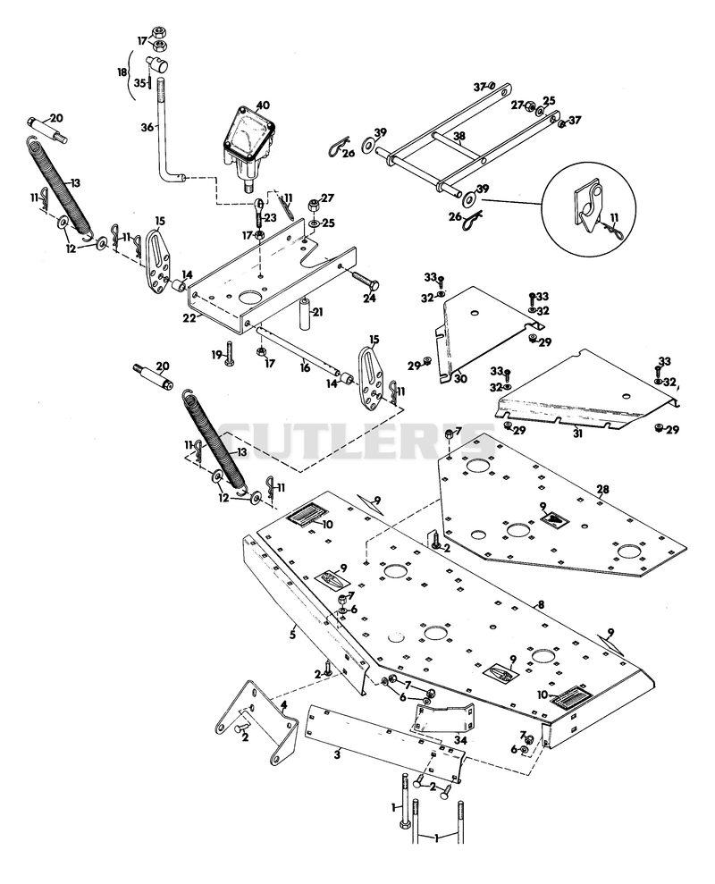 Mower Housing & Frame