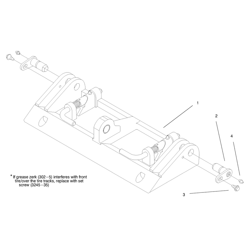 Quick Attach Service Assembly No 98-2656