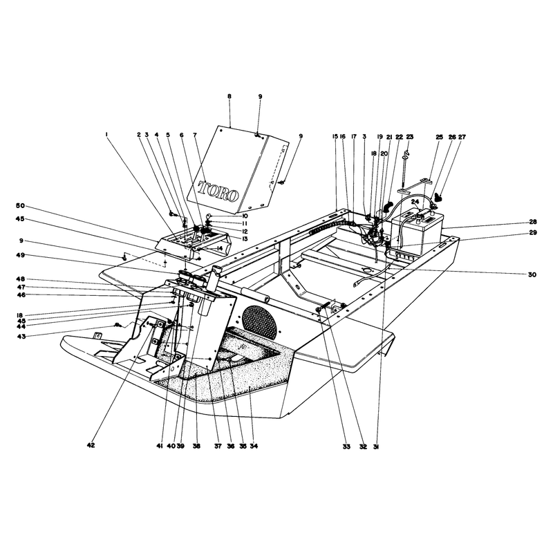 Instrument Panel and Steering Post Assembly