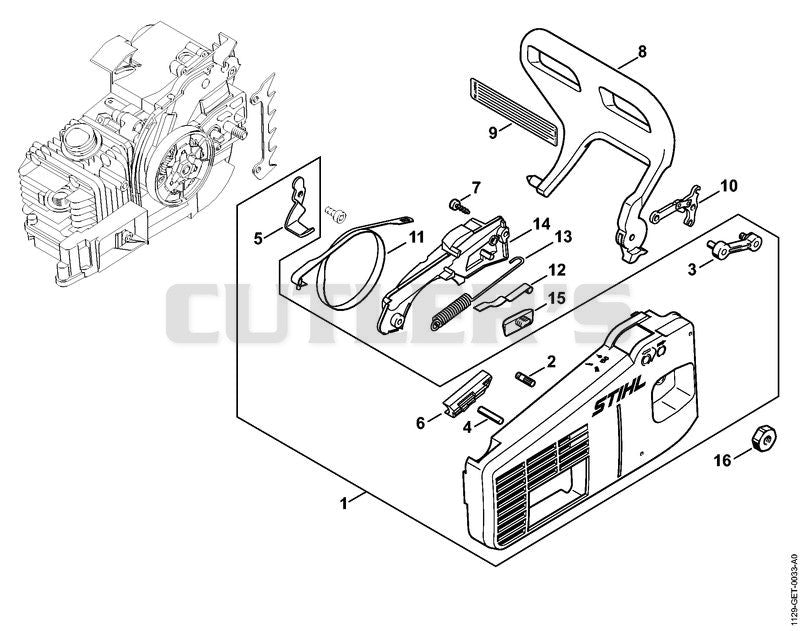 Chain sprocket cover