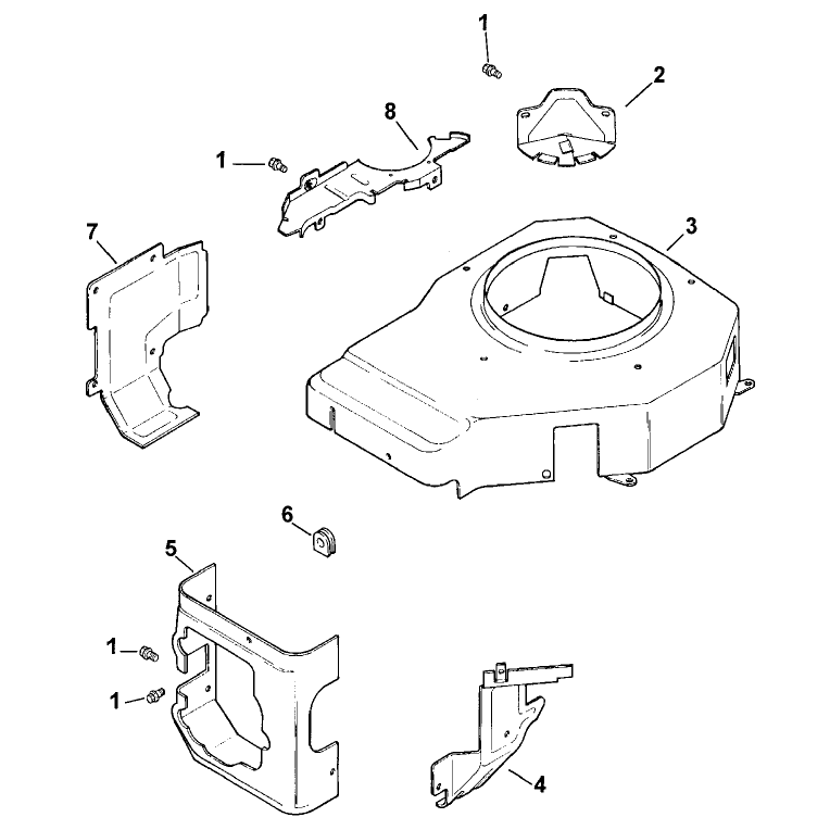 Blower Housing and Baffles