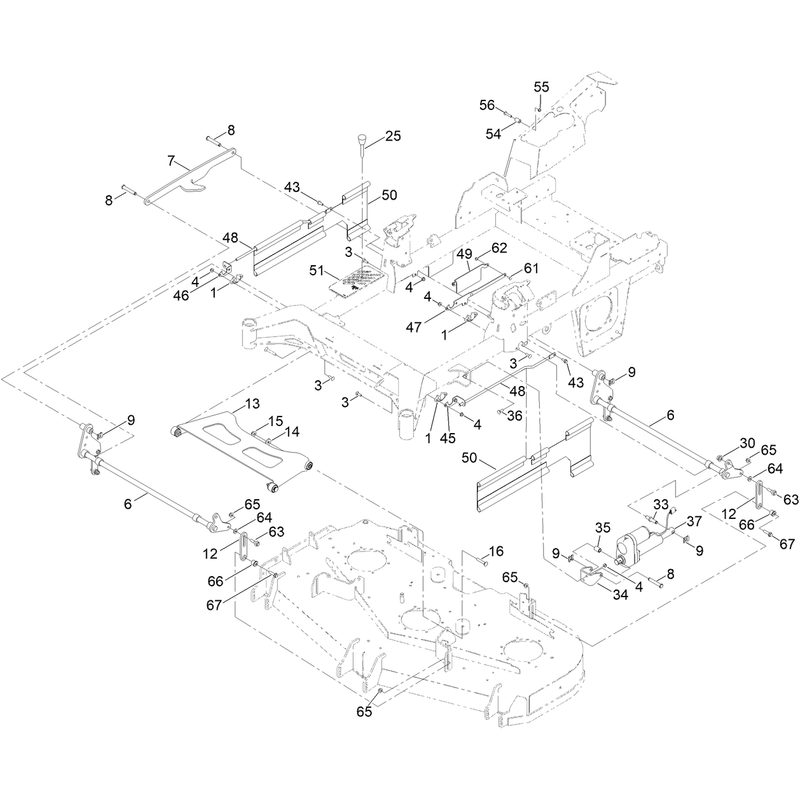 Deck Lift Assembly