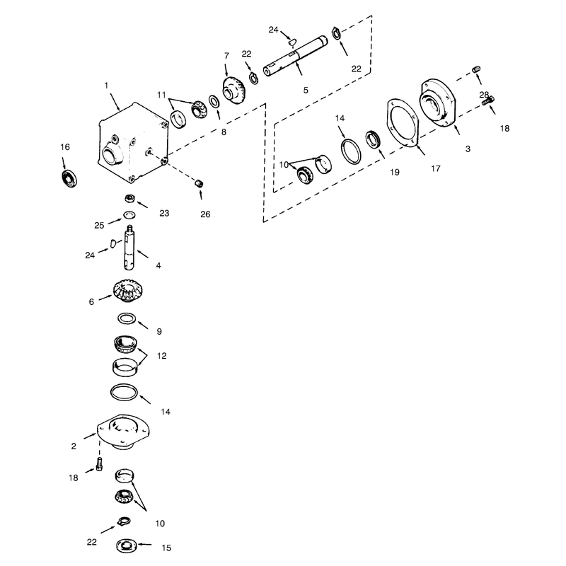Gearbox Assembly No 1100-010