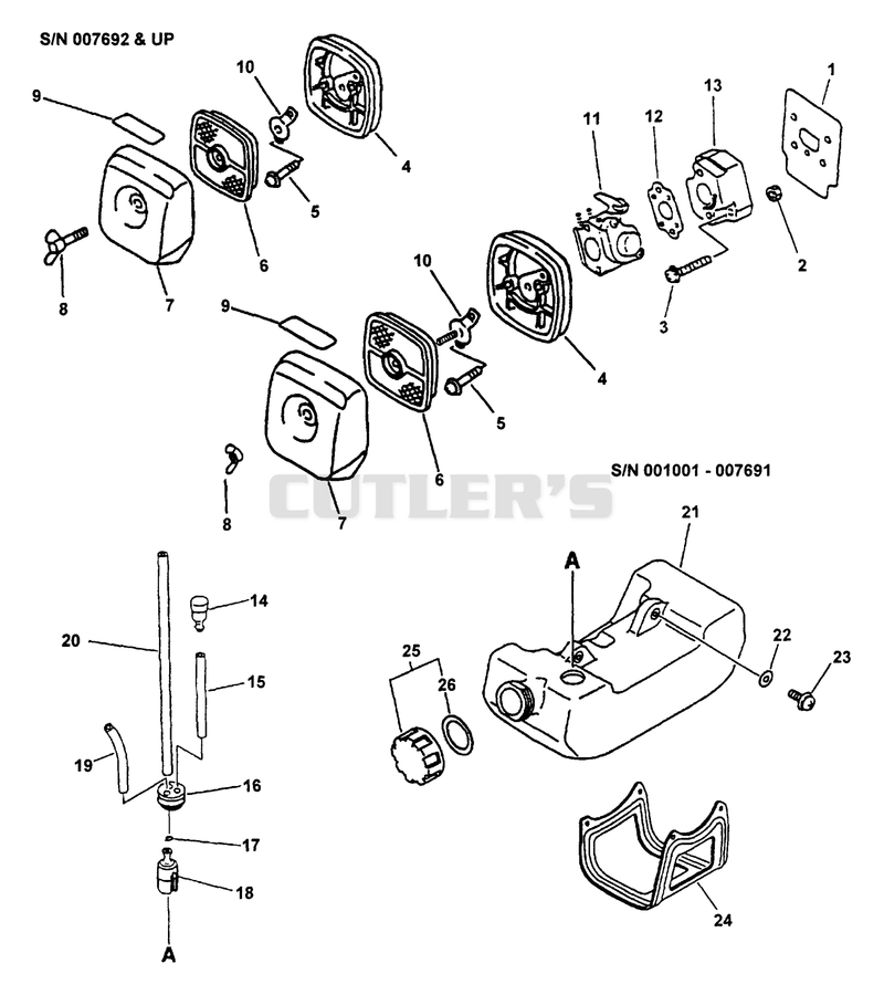 Intake, Air Filter, Fuel System