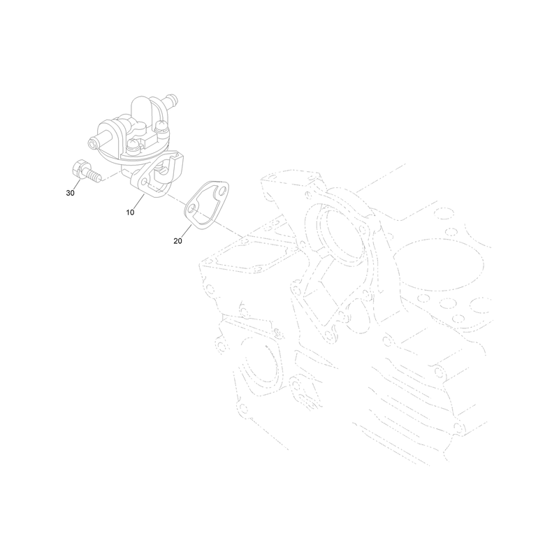 Mechanical Fuel Pump Assembly