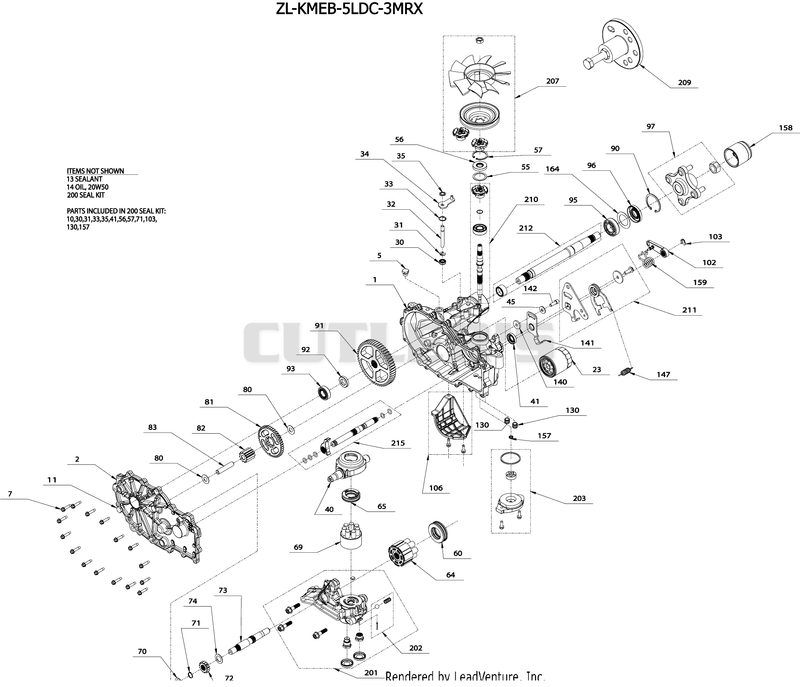 05172500 - 3100 Series Transaxle