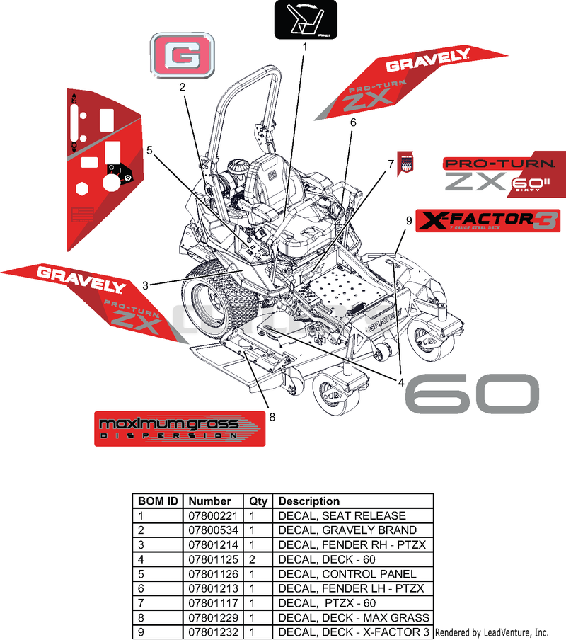 Decals - Style - 60"