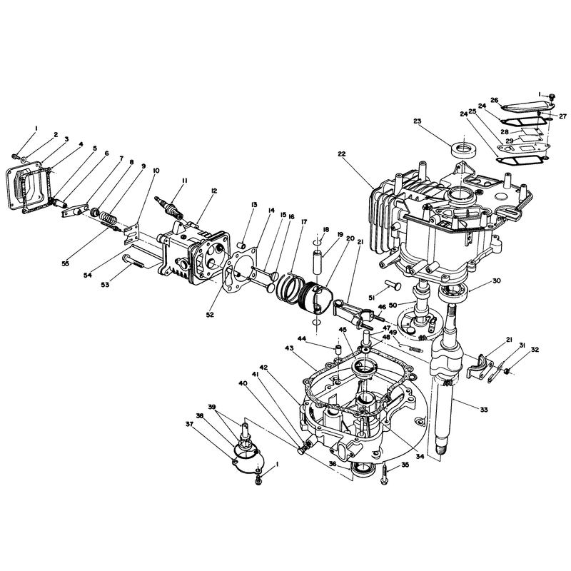 Engine Assembly Continuedmodel No Vmg6