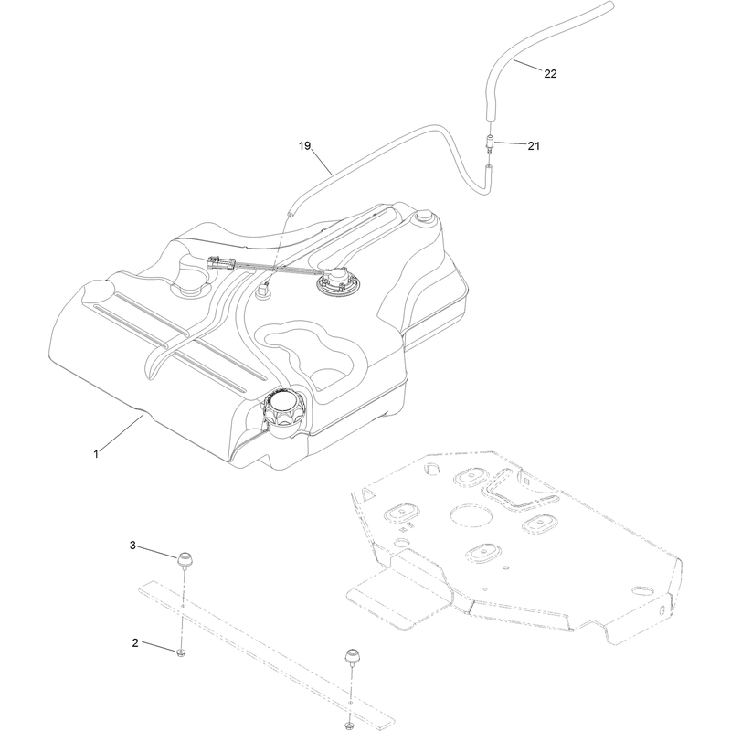 Fuel Tank Mounting Assembly