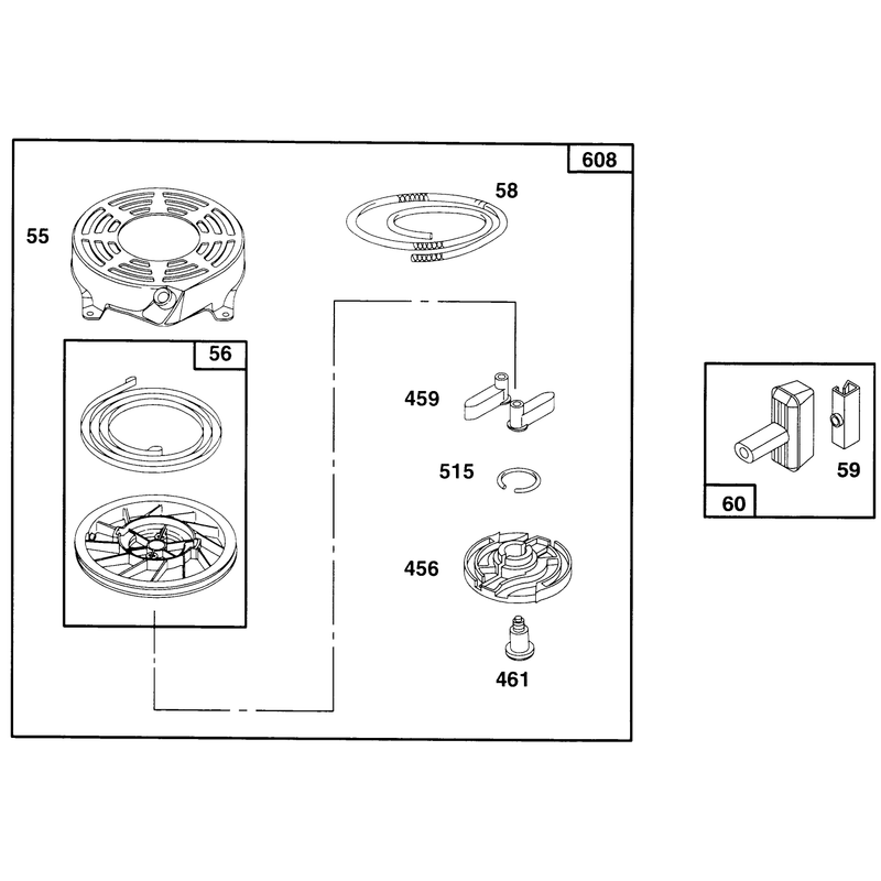 Engine Briggs and Stratton Model 12f802-0667-01