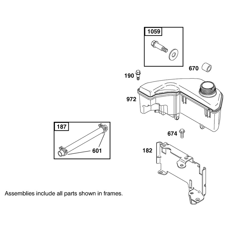 Fuel Line and Fuel Pump Assembly 123602-0152-E1