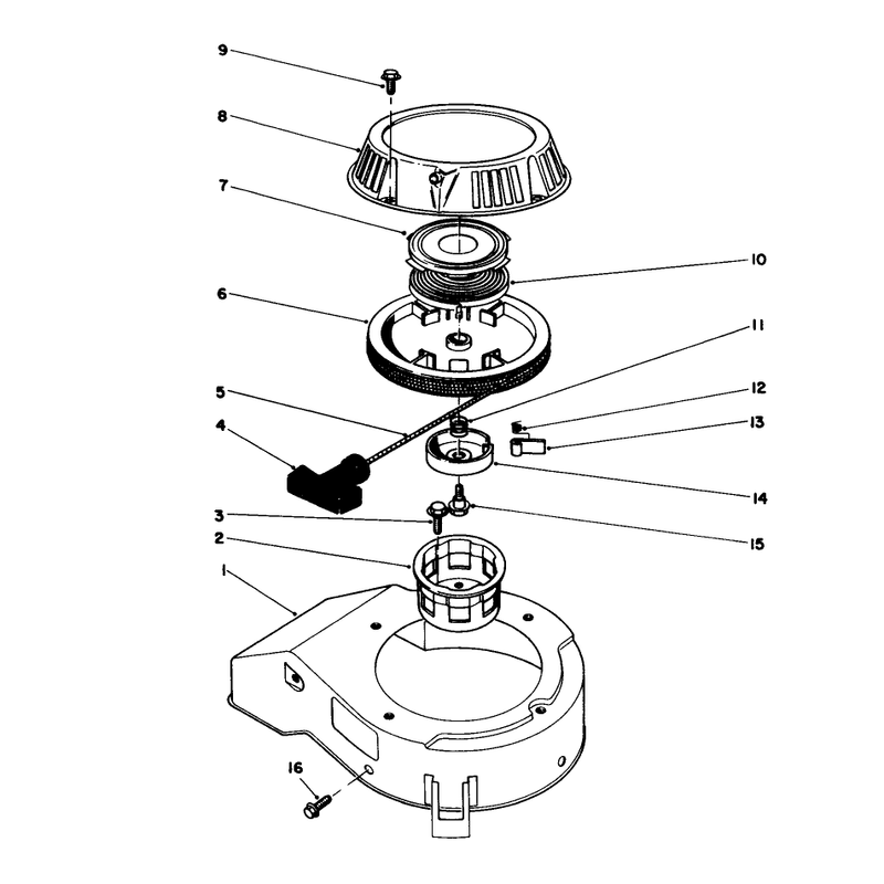 Recoil Assembly Model No 47pg6 and 47pg7