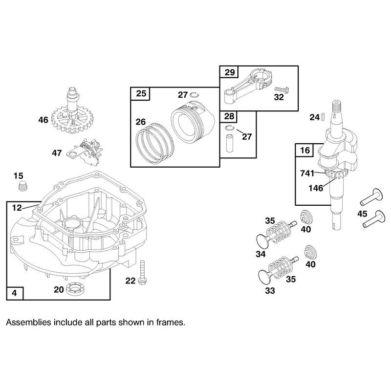 Engine Briggs and Stratton Model 12f802-1787-E1