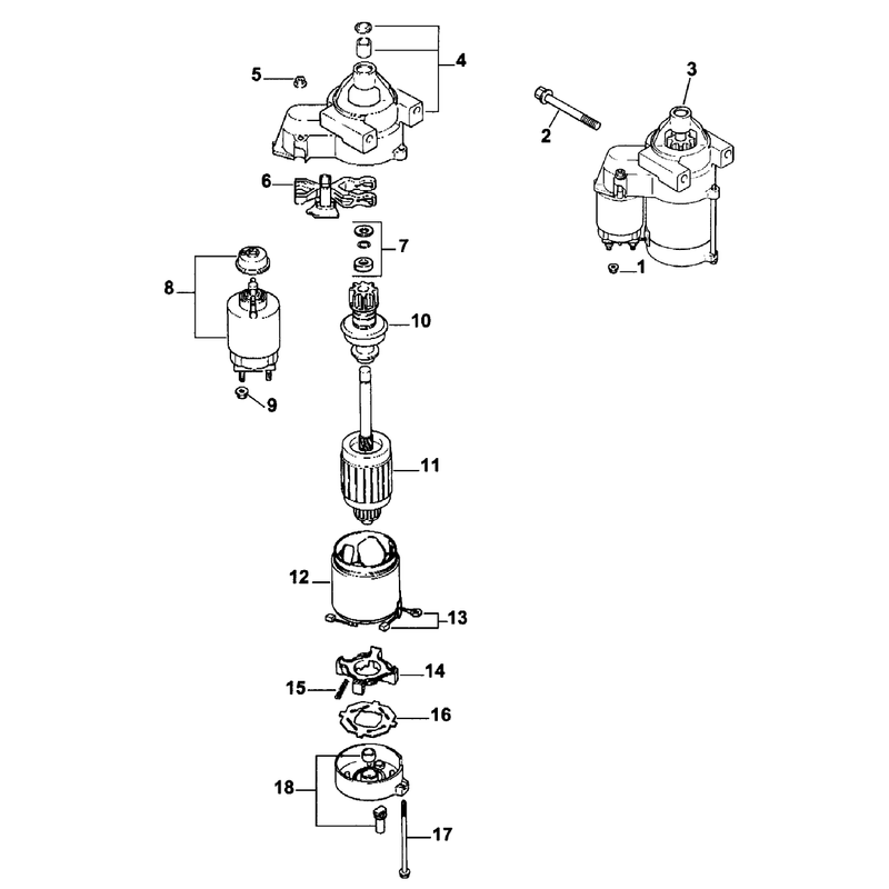Group 7 Starting System Assembly