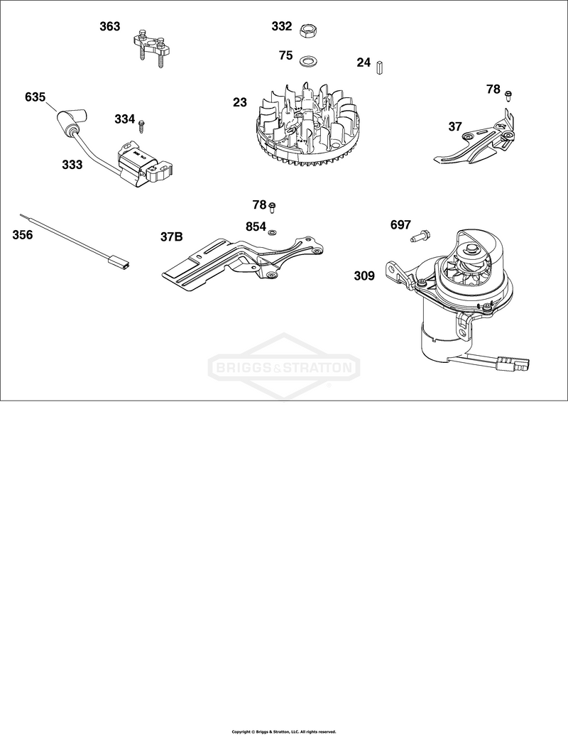 Flywheel, Ignition, and Starter Group