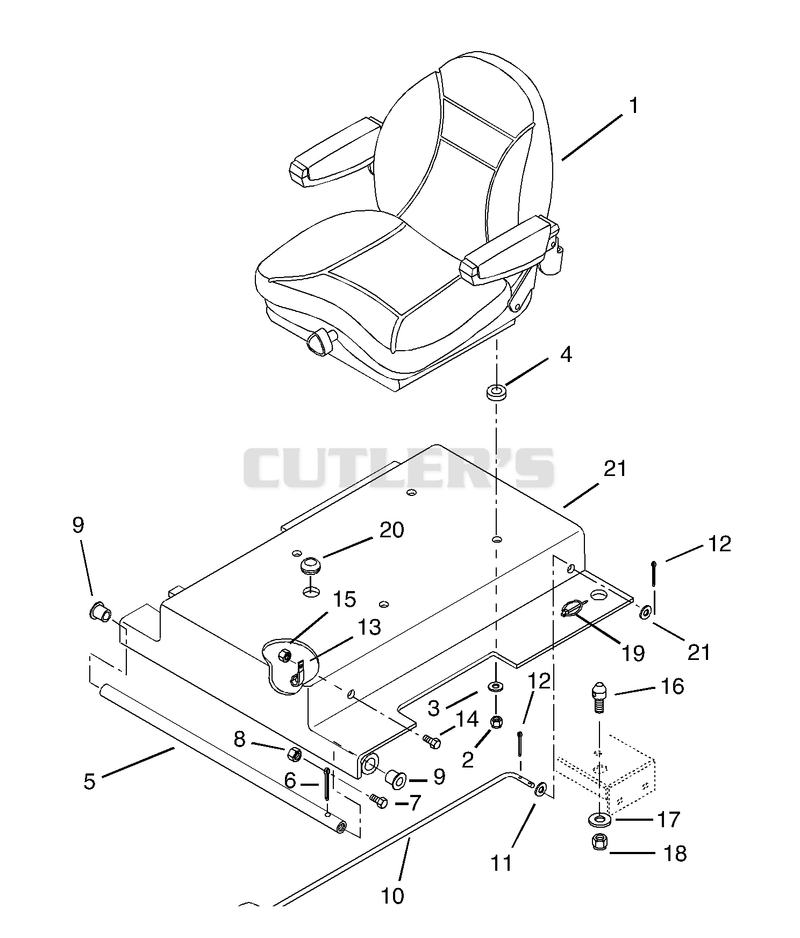 Seat And Deck Assembly