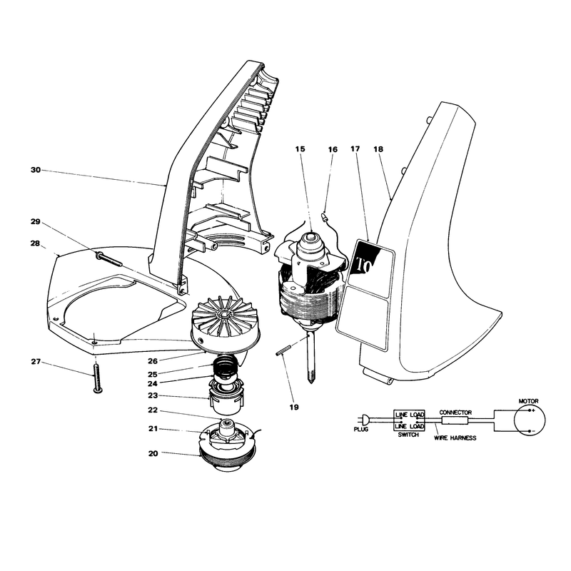 Motor And Housing Assembly