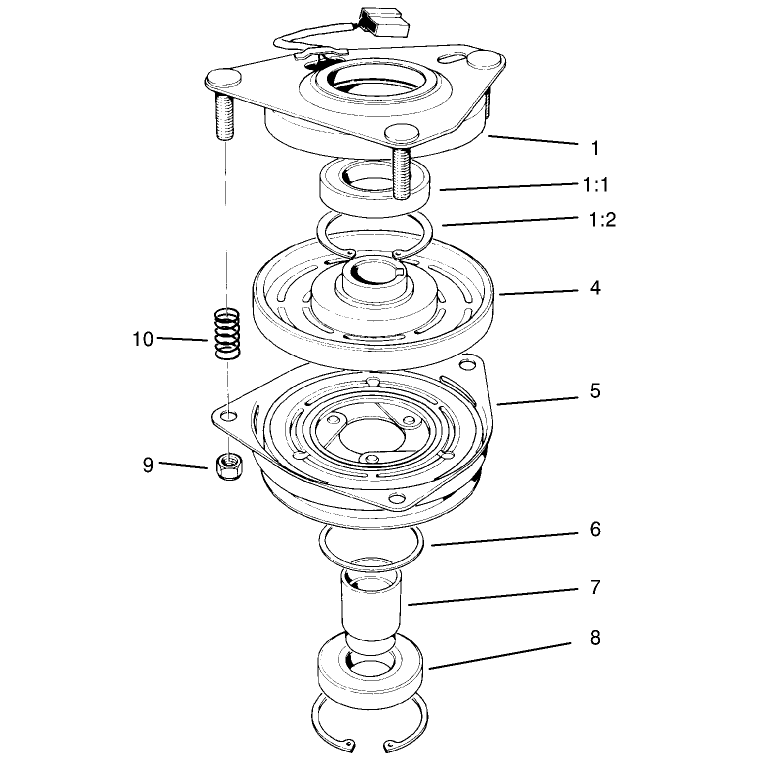 Clutch Assembly No 54-3200