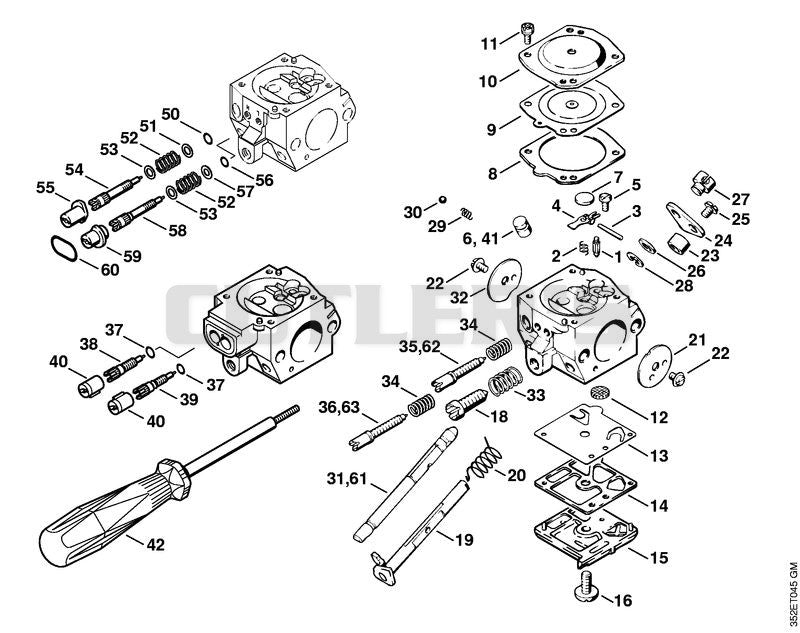Carburetor HD-4, HD-13
