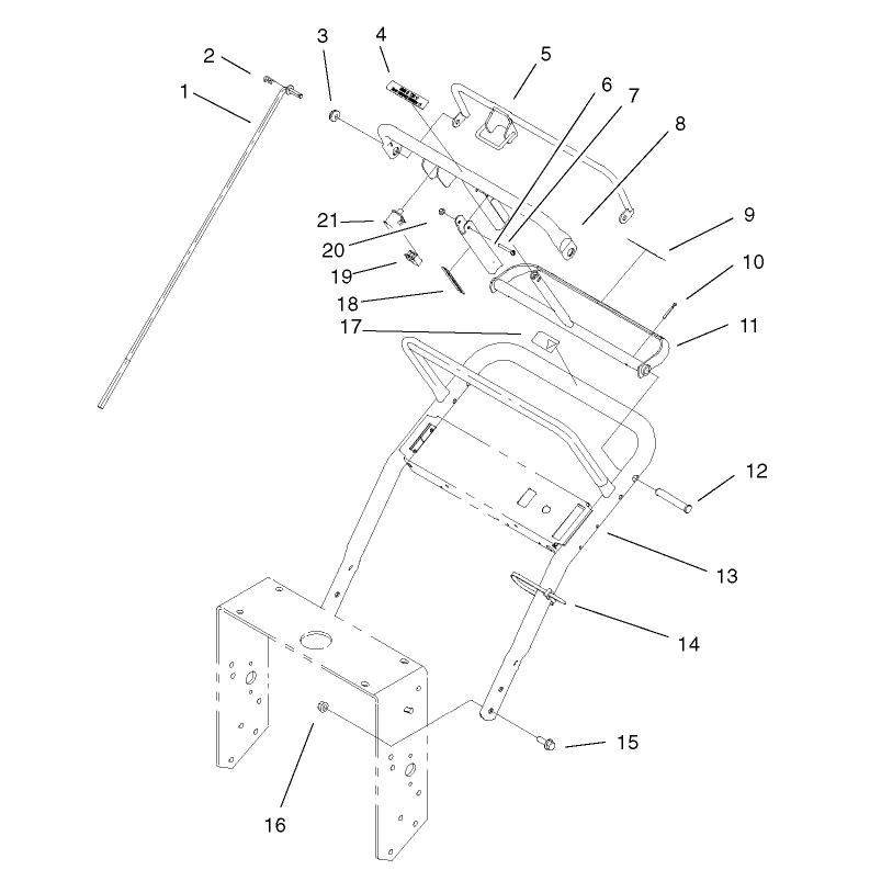 Upper Handle Assembly