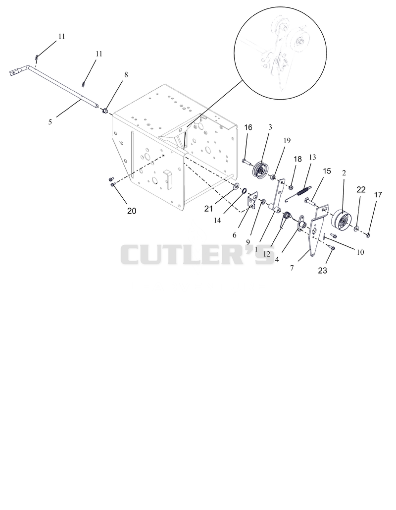 Idler and Brake Arm