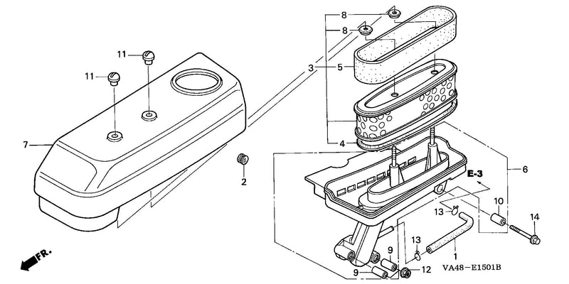 AIR CLEANER (HRC216)