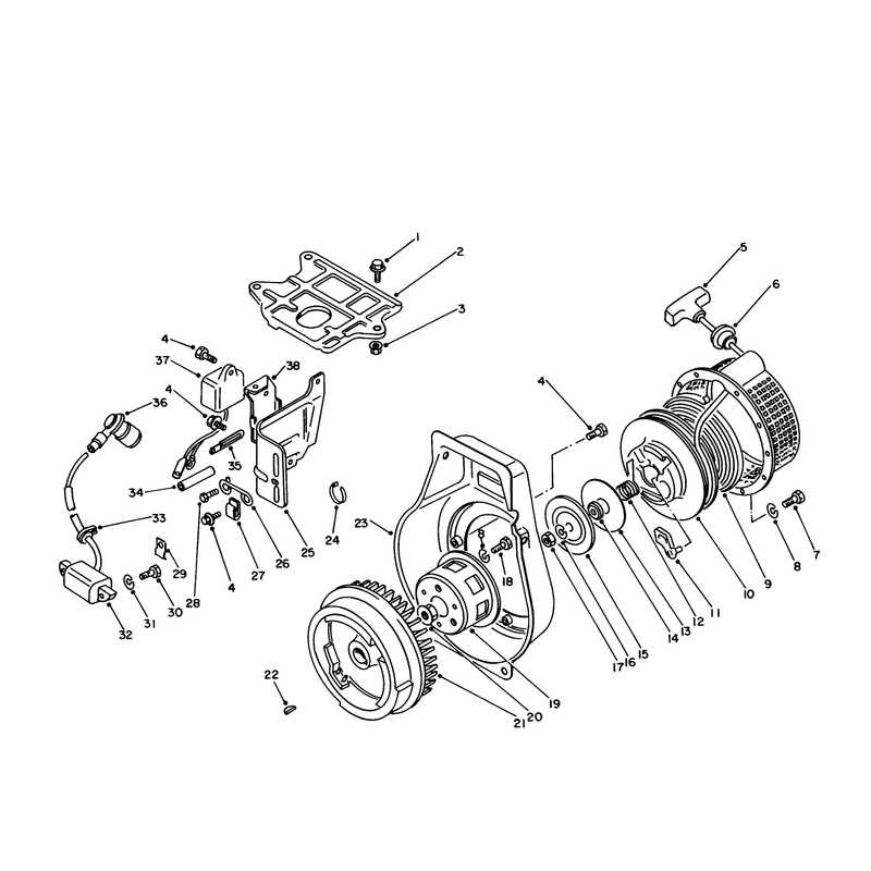 Recoil Starter Assembly