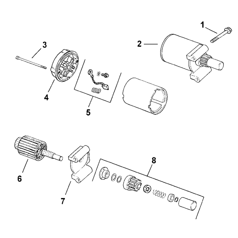 Starter Model 73449 Only