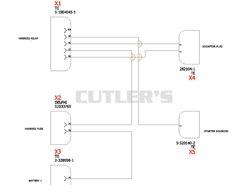 Wiring Diagram - Engine Jumper Harness