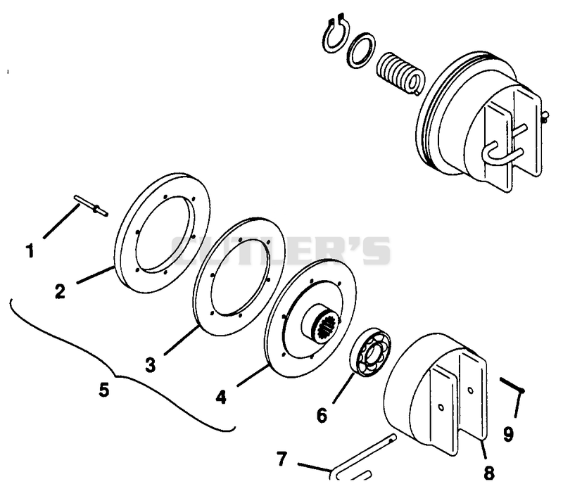 NUMBER ELEVEN - FWD-REV CLUTCH ASSEMBLY