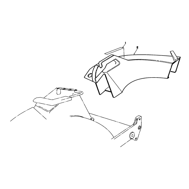 Side Discharge Chute Model No 59168 Optional