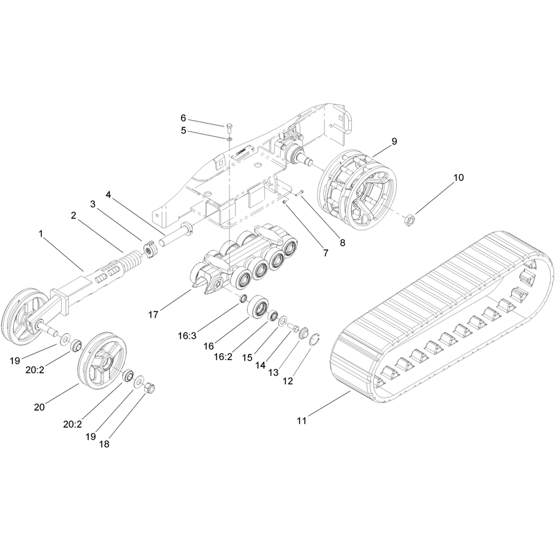 Track and Traction Assembly