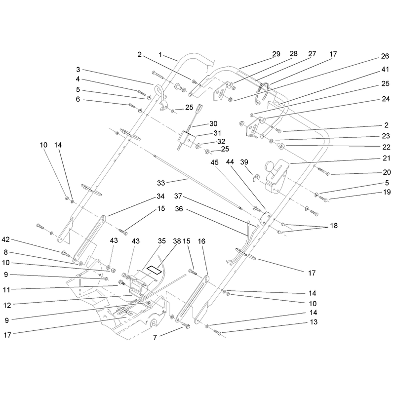 Handle and Control Assembly