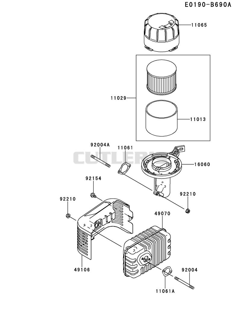 AIR-FILTER/MUFFLER