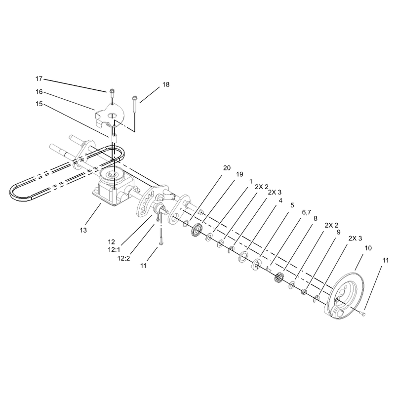 Rear Axle Assembly