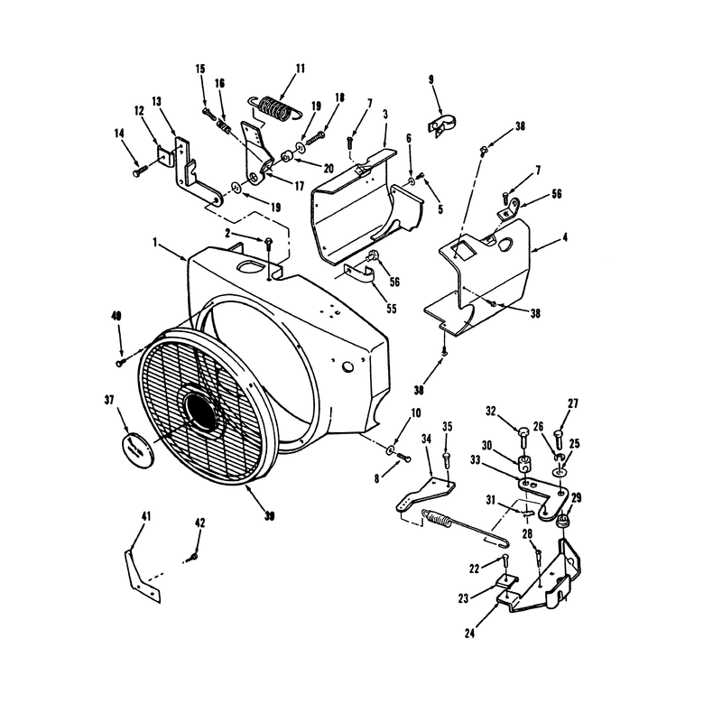 Blower Housing And Governor Power Plus
