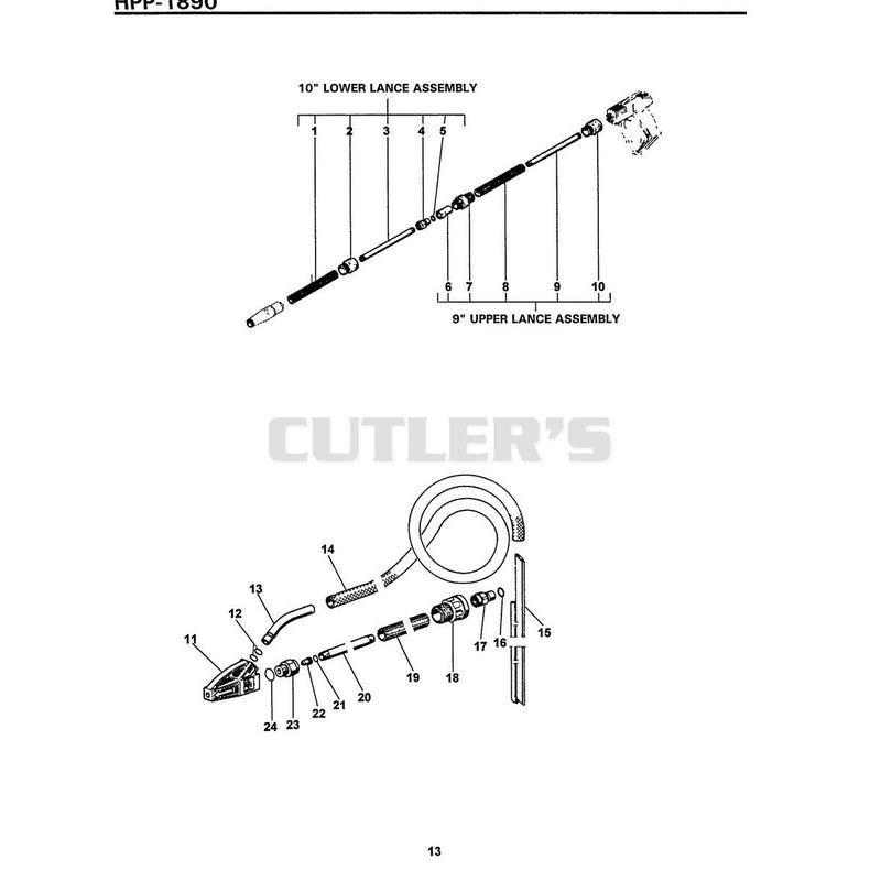 Lower Lance Assembly Ko