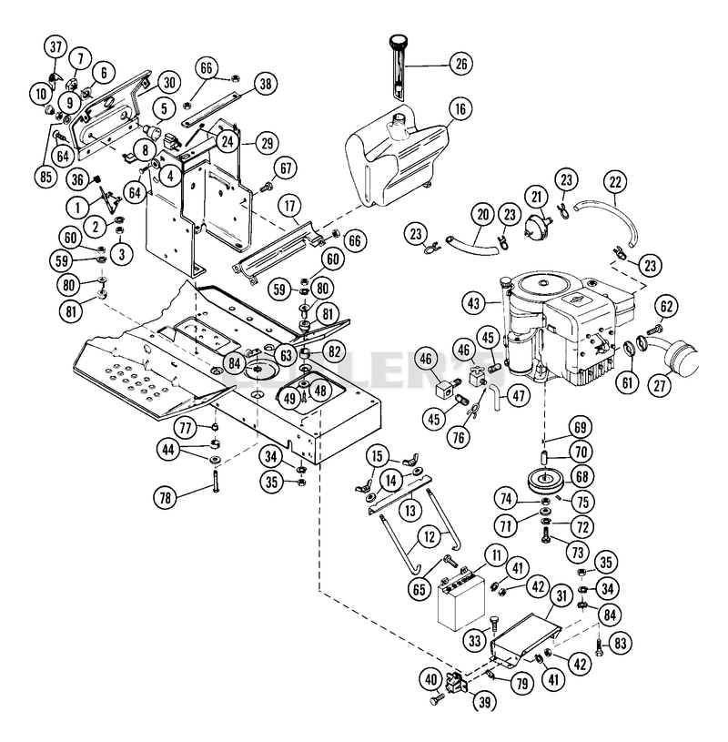 Fuel System & Electrical Components