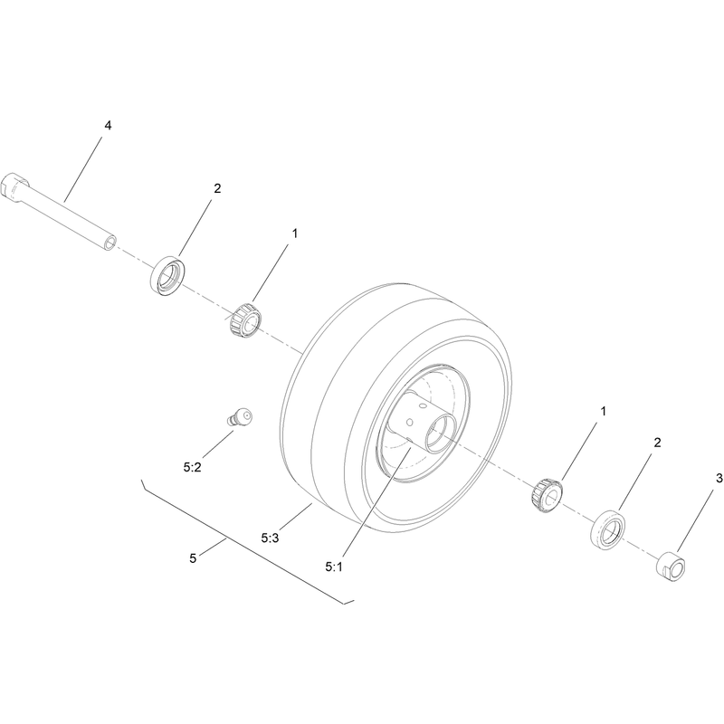 Wheel and Bearing Assembly