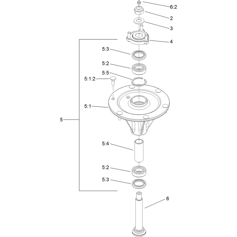 Spindle Assembly No. 119-8560