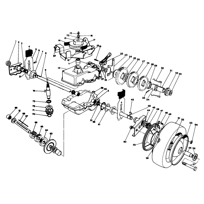 Gear Case Assembly Model 22035