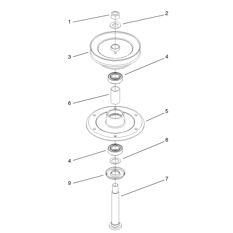 Spindle Housing Assembly No 104-6315