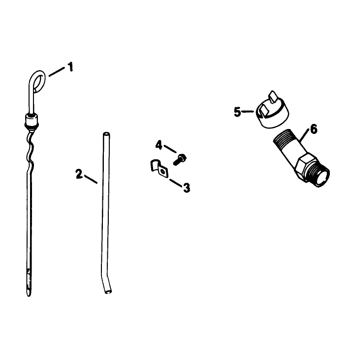 Dipstick Engine Kohler Model No Kt17qs Type No 24324