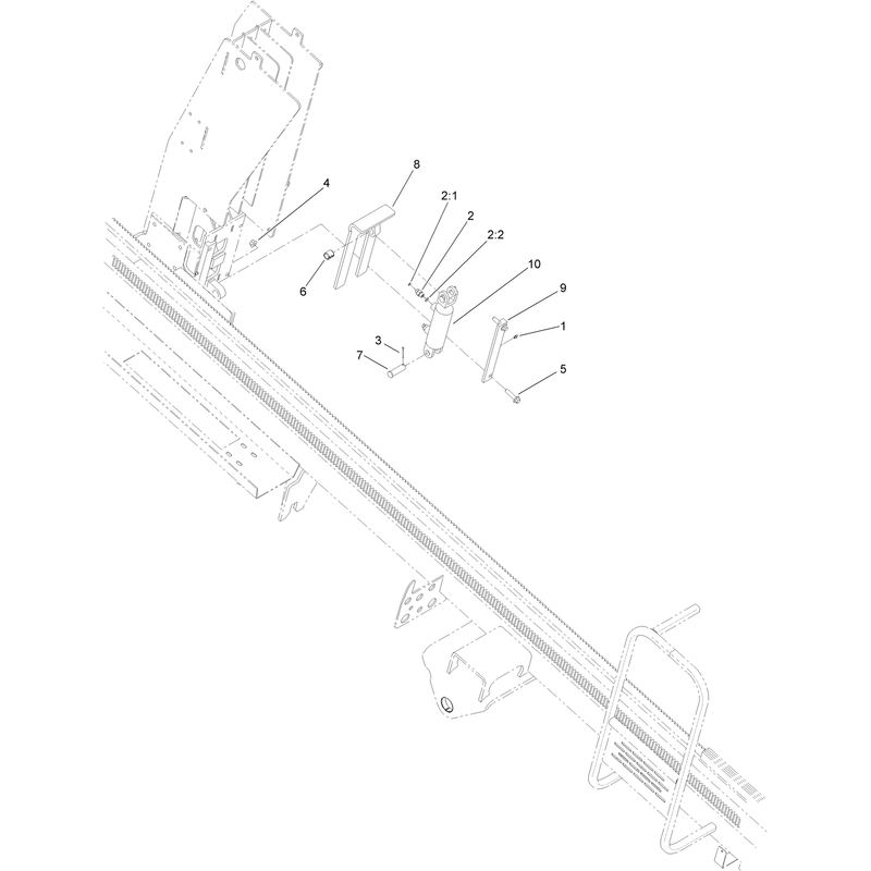 Rod Elevator and Cylinder Assembly