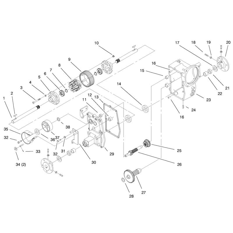 Hydro Transaxle Assembly
